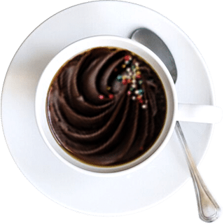 cup of brownie mocha